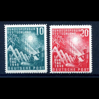 BUND 1949 Nr 111-112 postfrisch (215536)