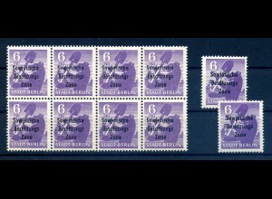 SBZ 1948 Nr 201Awbzt postfrisch (216546)