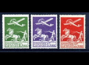 DAENEMARK 1925 Nr 143-145 postfrisch (217485)