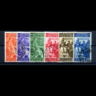 VATIKAN 1935 Nr 45-50 gestempelt (217505)