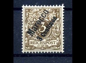 DP MAROKKO 1899 Nr 1 postfrisch (217771)