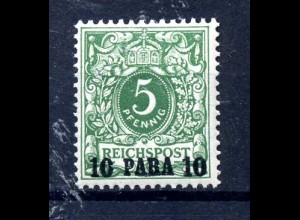 DP TUERKEI 1898 Nr 6 postfrisch (217774)
