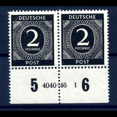 KONTROLLRAT 1946 Nr 912 HAN postfrisch (219437)