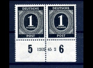 KONTROLLRAT 1946 Nr 911 HAN postfrisch (219438)