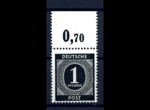 KONTROLLRAT 1946 Nr 911 postfrisch (219520)