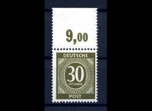 KONTROLLRAT 1947 Nr 928a postfrisch (219551)