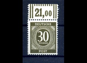 KONTROLLRAT 1947 Nr 928a postfrisch (219552)