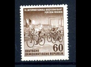 DDR 1953 PLATTENFEHLER Nr 344YI/II postfrisch (219713)