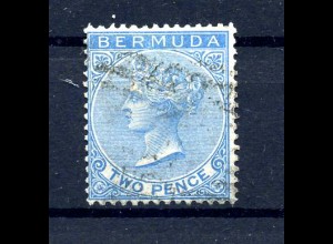 BERMUDA 1865 Nr 2 gestempelt (219841)
