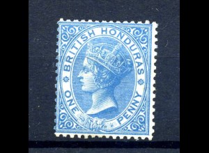 BRIT. HONDURAS 1865 Nr 1 ungebraucht (219932)