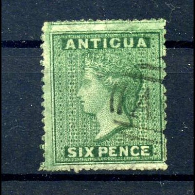 ANTIGUA 1863 Nr 3 gestempelt (219997)