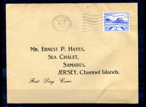 II. WK. JERSEY 1943 Nr 7 Brief (220330)