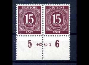 KONTROLLRAT 1946 Nr 921 HAN postfrisch (220484)