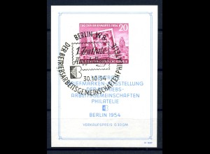 DDR 1954 Bl.10 gestempelt (220582)