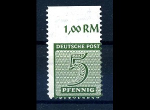 SBZ 1945 Nr 116BX postfrisch (220648)