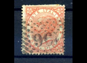 ITALIEN 1863 Nr 22 gestempelt (220801)