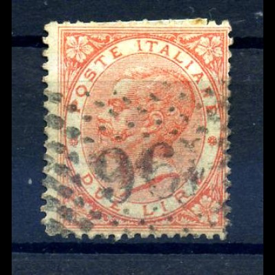 ITALIEN 1863 Nr 22 gestempelt (220801)