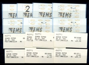 FINNLAND ATM 1992 Nr 12.1 ZS2 postfrisch (220857)