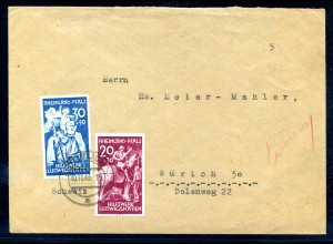 FRZ.ZONE - RH.-PFALZ 1948 Nr 30-31 Brief (221149)