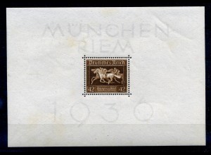 DEUTSCHES REICH 1936 Bl.4 postfrisch (221744)