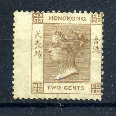 HONGKONG 1863 Nr 6 ohne Gummi (221851)
