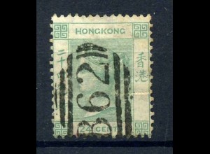 HONGKONG 1863 Nr 13 gestempelt (221877)