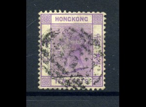 HONGKONG 1882 Nr 37 gestempelt (221909)