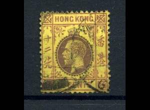 HONGKONG 1912 Nr 104 gestempelt (222043)