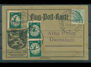 DEUTSCHES REICH 1912 Nr III Postkarte (222210)