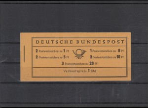 BUND 1958/1960 MH 4YI postfrisch (222554)