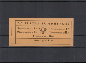 BUND 1958/1960 MH 4YII postfrisch (222559)