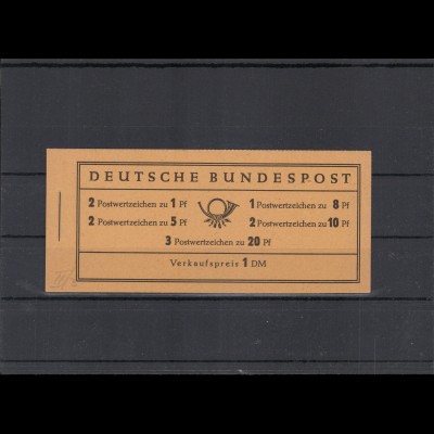 BUND 1958/1960 MH 4YII postfrisch (222559)
