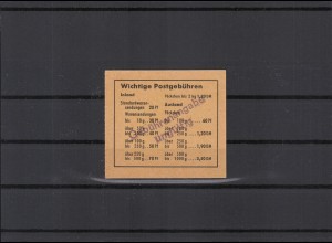 BUND 1971 MH 15 postfrisch (222583)