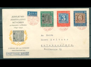BUND 1949 Nr 113-115 Ersttagsbrief (223435)