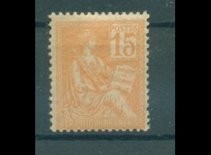 FRANKREICH 1900 Nr 92 postfrisch (223680)