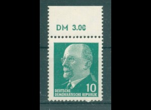 DDR 1961 Nr 846XxI1 OR1 postfrisch (223797)