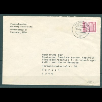 DDR 1981 Interessanter Brief (223835)