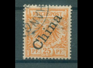 DP CHINA 1898 Nr 5II gestempelt (223877)