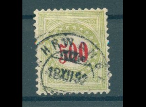 SCHWEIZ 1883 Nr P22 gestempelt (225725)