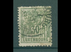 LUXEMBURG 1882 Nr 53 gestempelt (225851)