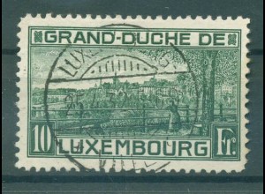 LUXEMBURG 1923 Nr 142 gestempelt (225855)