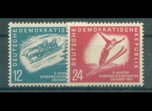 DDR 1951 Nr 280-281 postfrisch (226053)