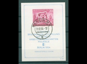 DDR 1954 Bl.10 gestempelt (226073)