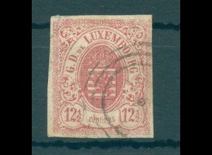 LUXEMBURG 1859 Nr 7 gestempelt (226375)