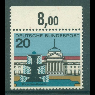 BUND 1961 Nr 420 II postfrisch (226434)
