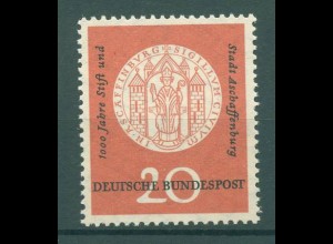 BUND 1957 Nr 255 VII postfrisch (226454)