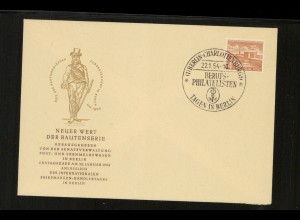 BERLIN 1953 Nr 112 Ersttagsbrief (226547)