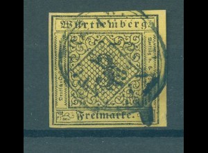 WUERTTEMBERG 1851 Nr 2 gestempelt (227055)