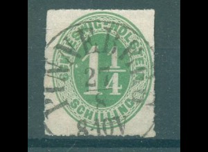 SCHLESWIG-HOLSTEIN 1865 Nr 9 gestempelt (227096)
