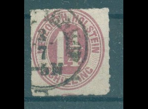 SCHLESWIG-HOLSTEIN 1865 Nr 22 gestempelt (227104)